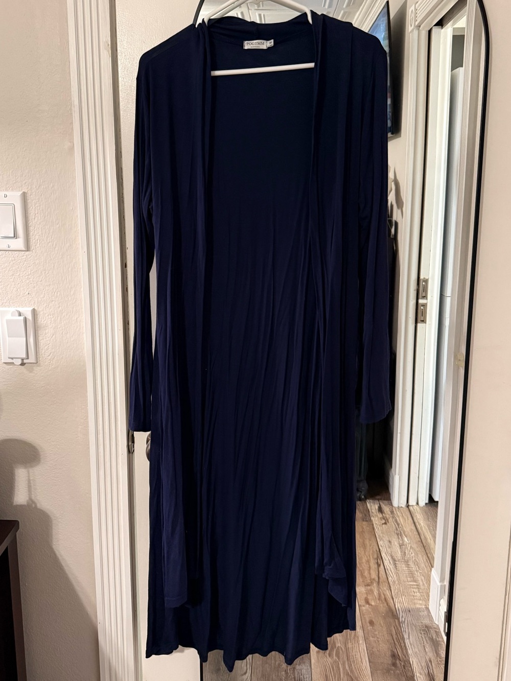 Women’s Navy Blue Long Sleeve Cardigan